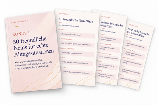 Bonus 1: 50 freundliche Neins für echte Alltagssituationen
